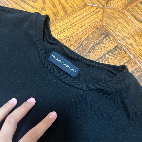 Citizen of Humanity Black Blouse - Picture 2 of 5